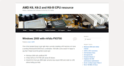Desktop Screenshot of amd-k6.com